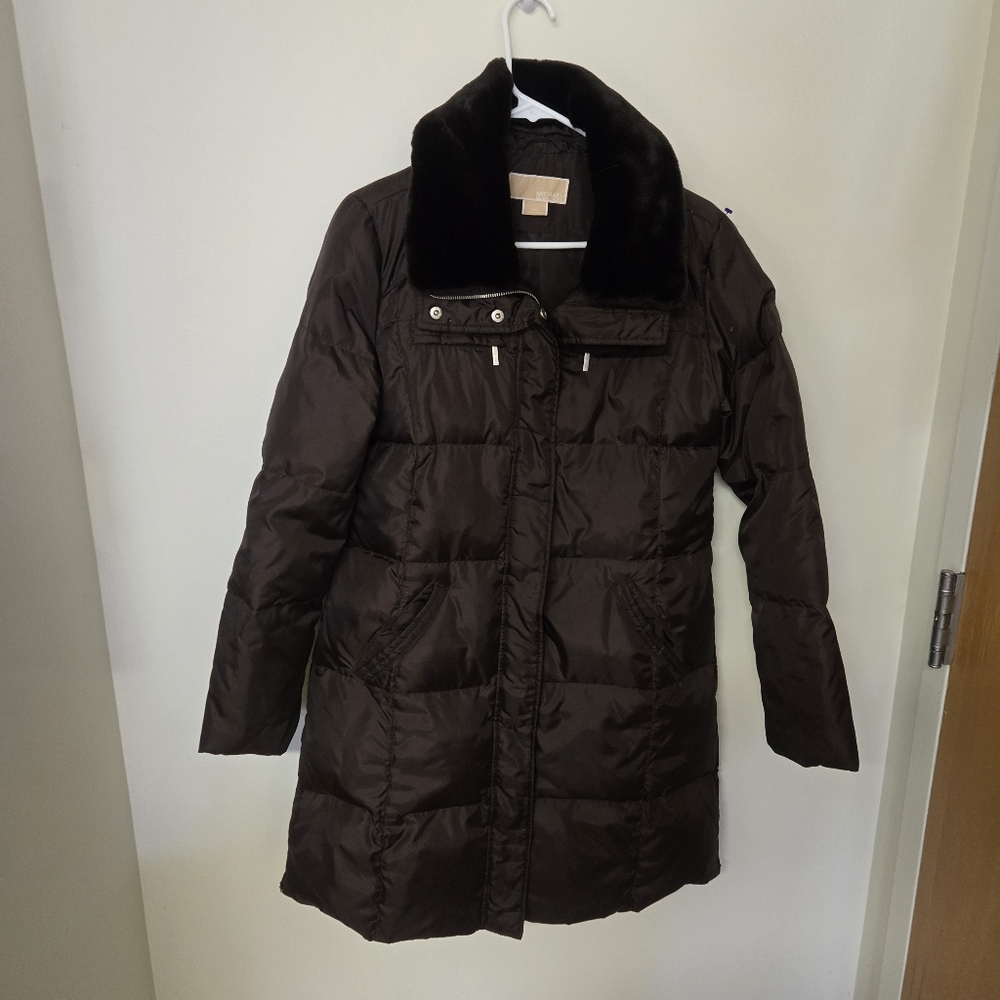 Michael Kors Women's Coat 50% Down 50% Waterfowl Feathers Size Medium